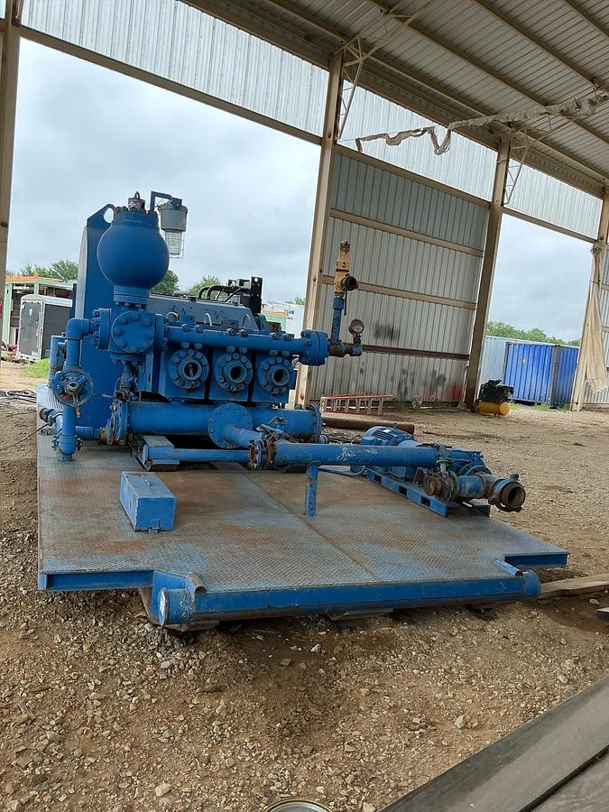 Used Mud Pump Skid