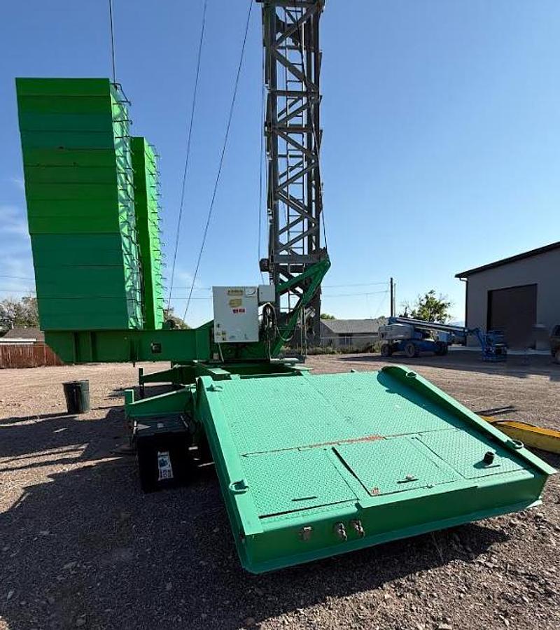 Used 2006 Koenig K-70 4.4-Ton Self-Erecting Tower Crane