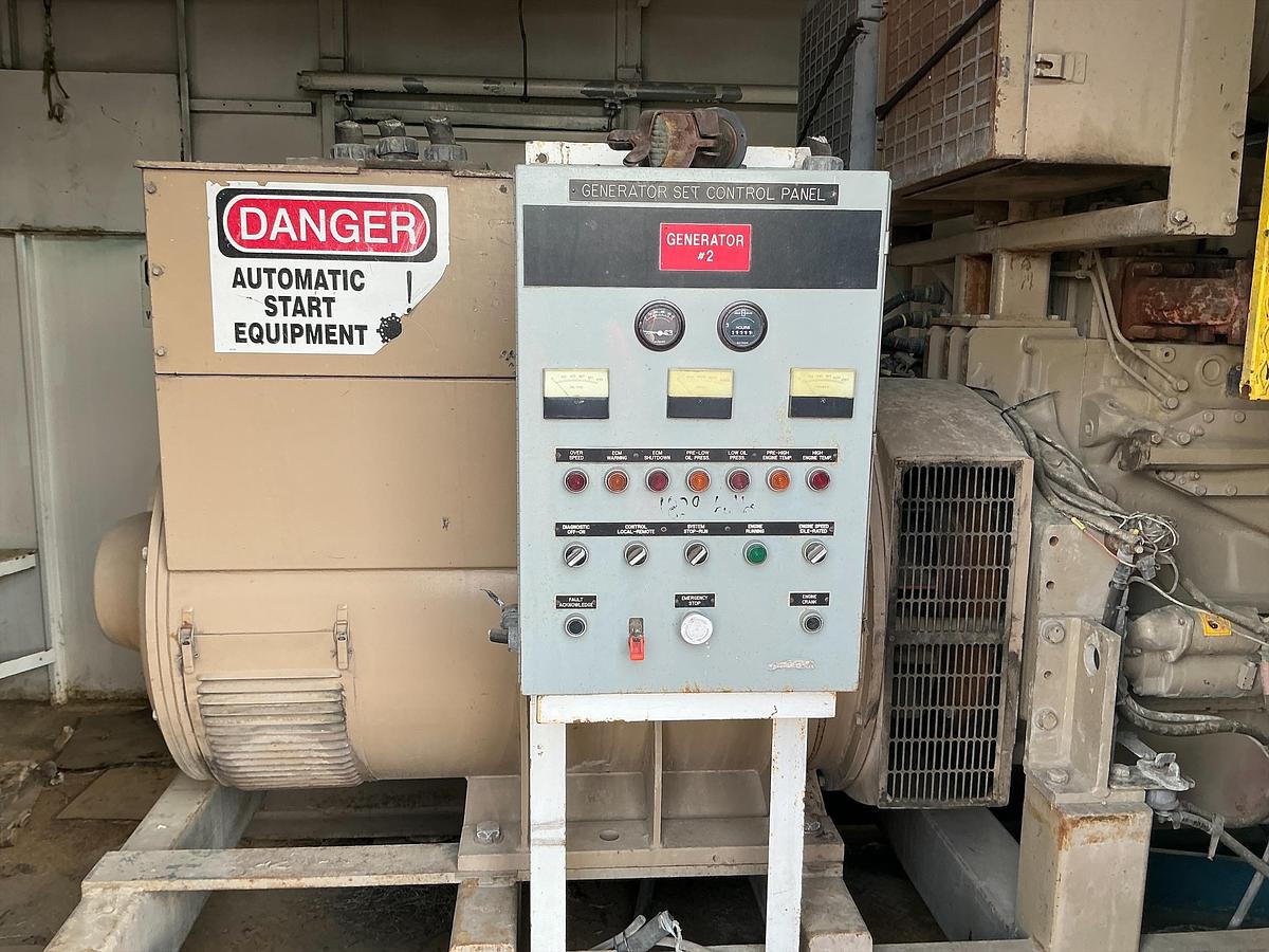 Used 2005 Cummins 500kw Diesel Generator