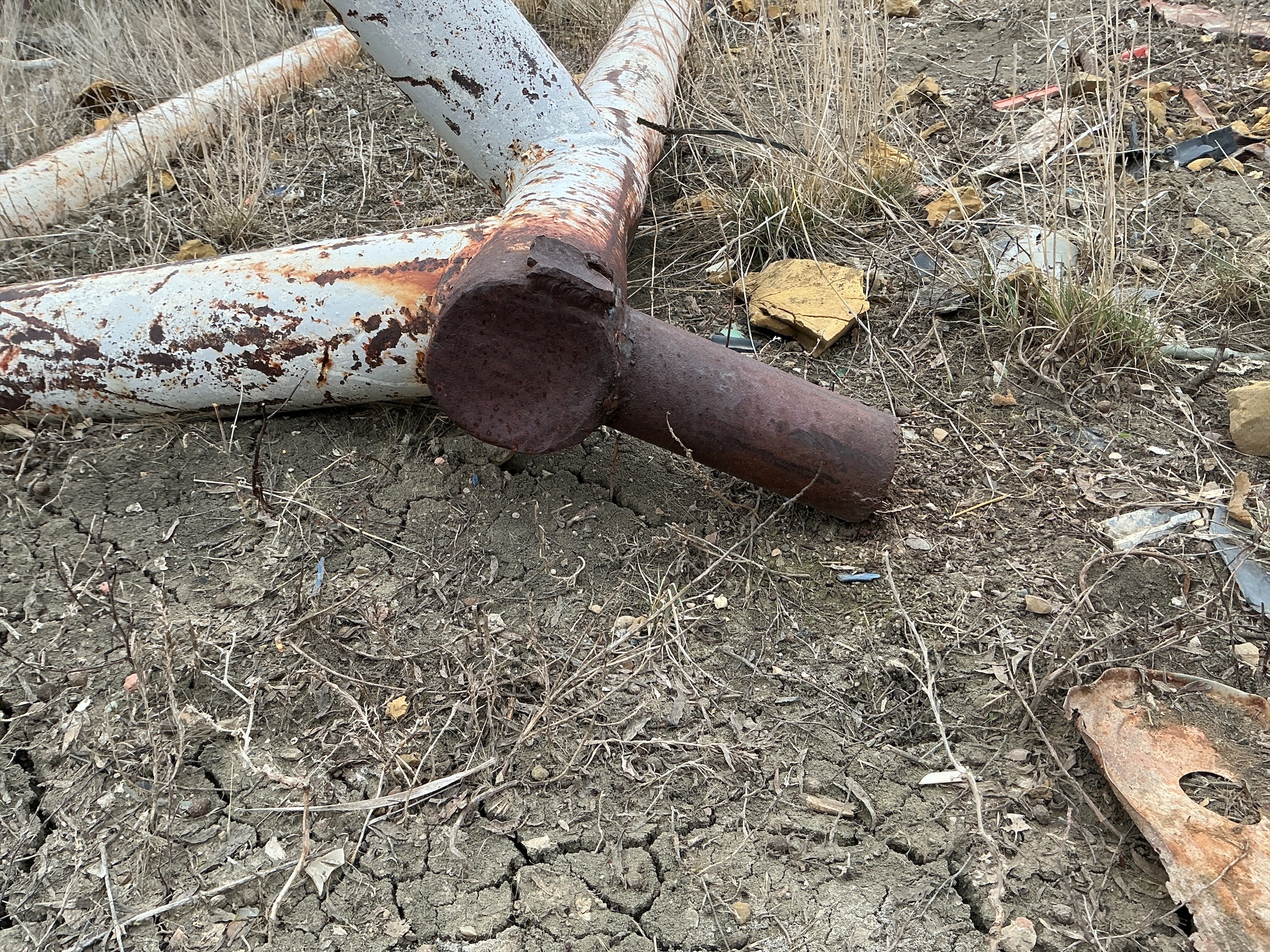 Used Welded Steel Pipe Rack