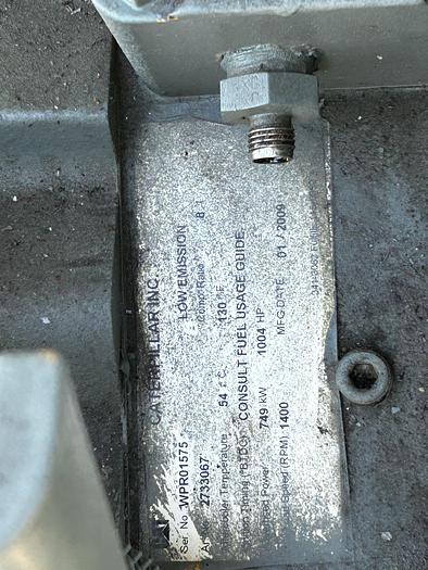 Used 2009 Cat 3512LE Natural Gas