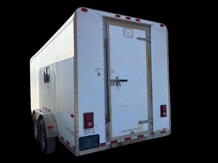 Used 2010 CARGO CRAFT 21 ft T/A Doghouse Trailer