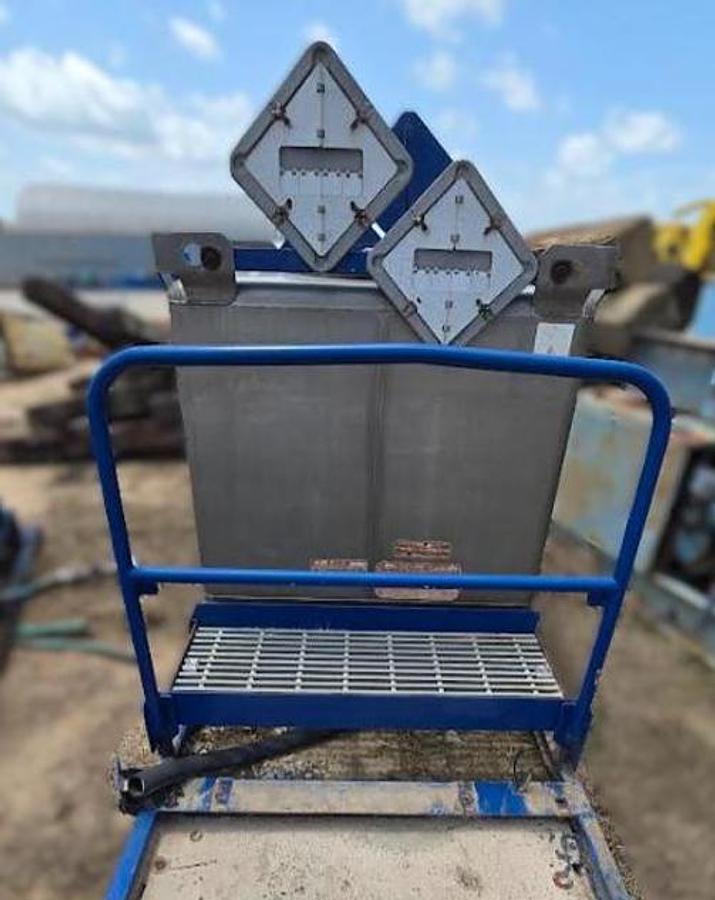 Used 350 Gallon Skid Mounted Tank