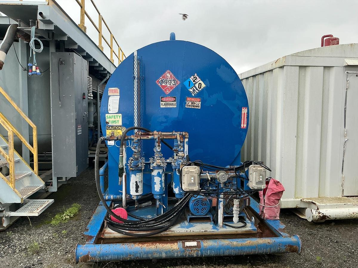 Used Fuel Tank, Welded Steel, H&P 