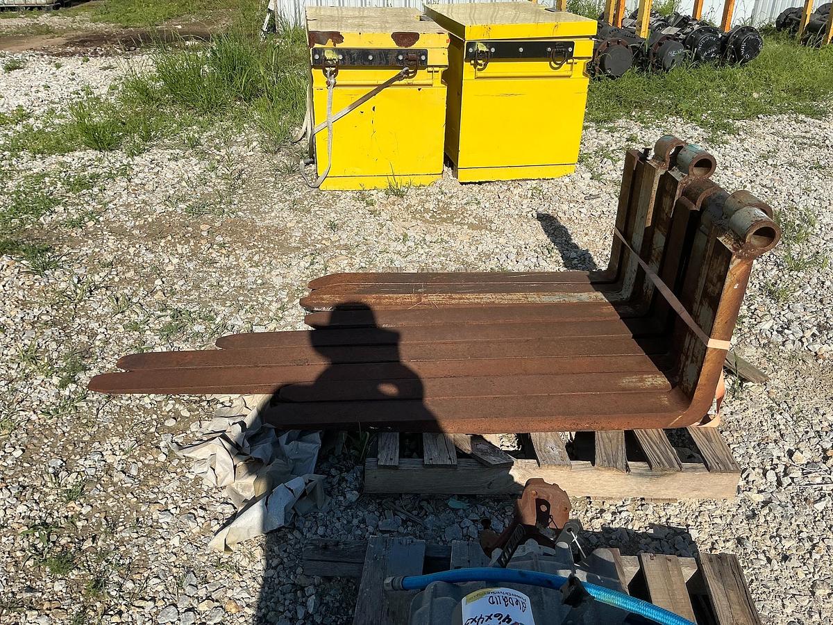 Used Forklift Tines, Variety, 4 Pairs