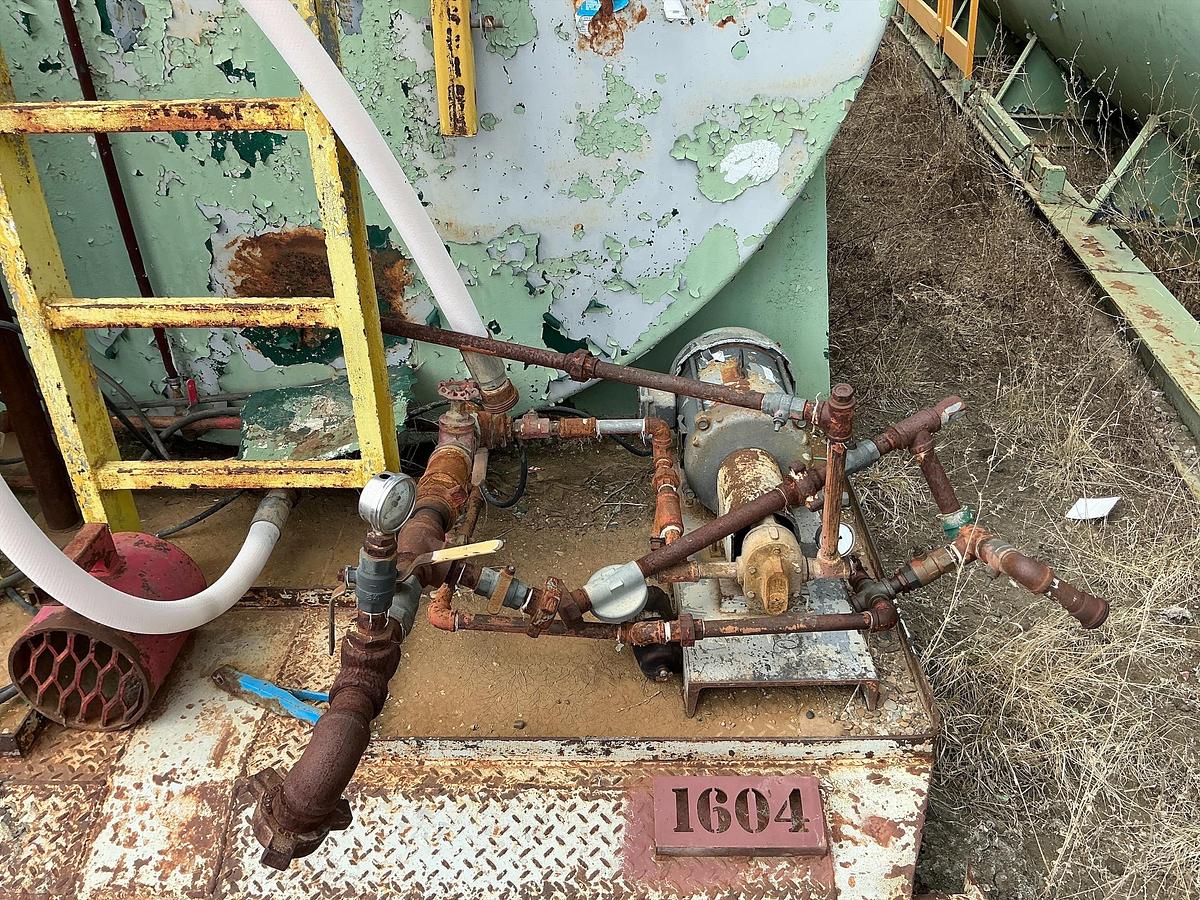 Used Welded Steel 15,000 Gallon Diesel Fuel Tank