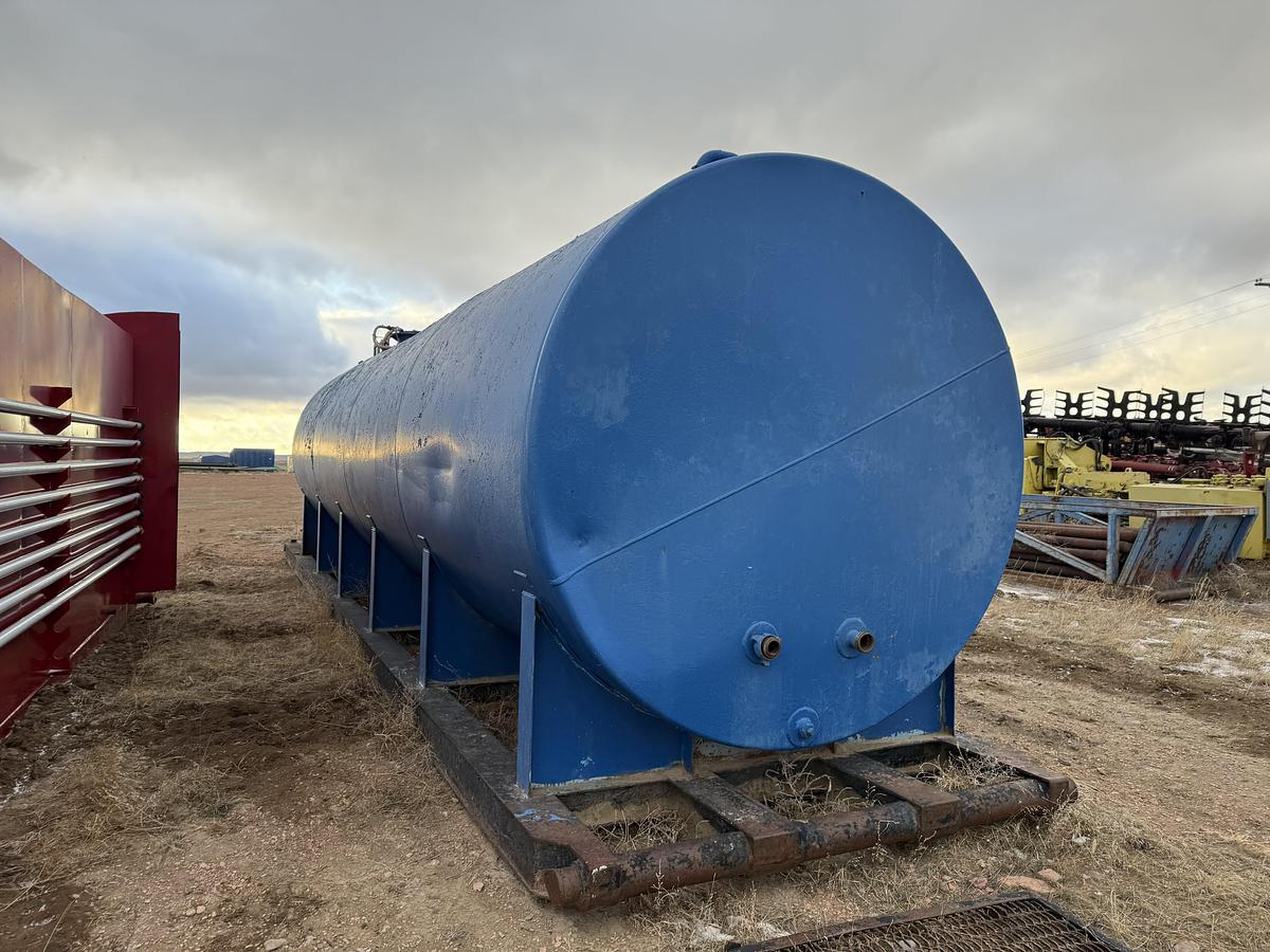 Used 1981 Welded Steel 12,000 Gallon Diesel Tank 