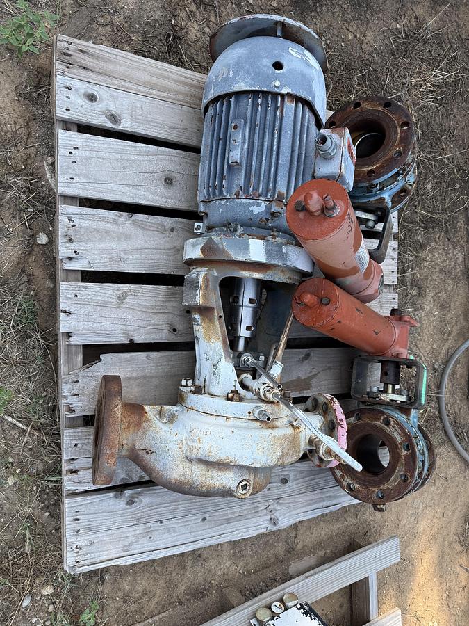 Used Pneumatic Actuator with 4" Valve
