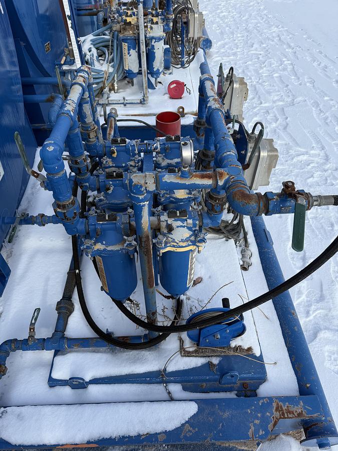 Used Skidded 15,000 Gallon Diesel Fuel Tank