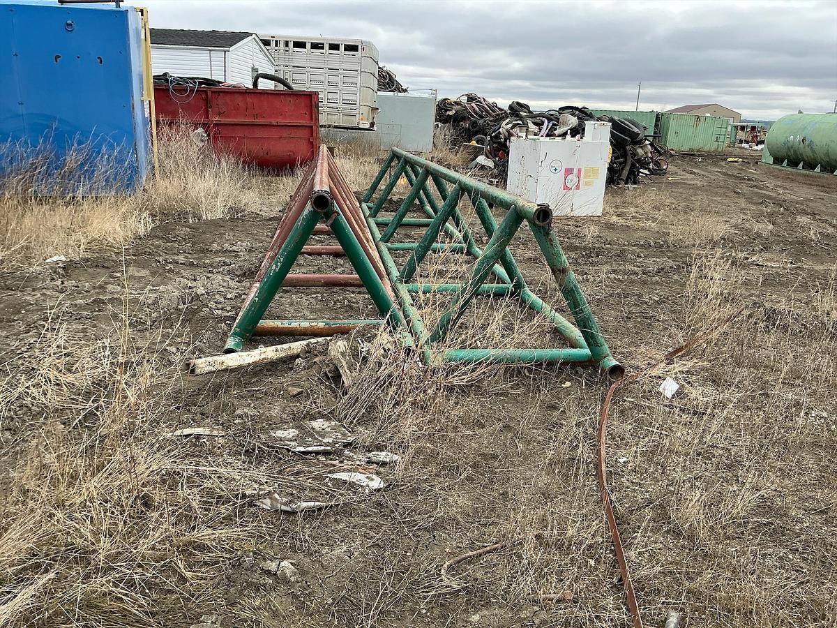 Used Welded Steel Pipe Racks