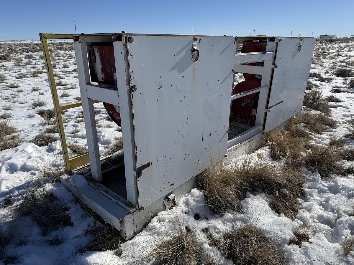 Used Lube Reel Skid Rig #323 