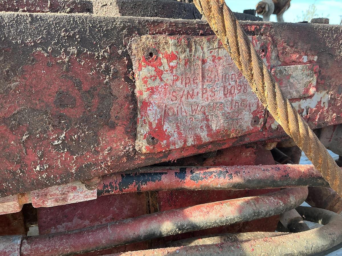 Used Drill Pipe Spinner