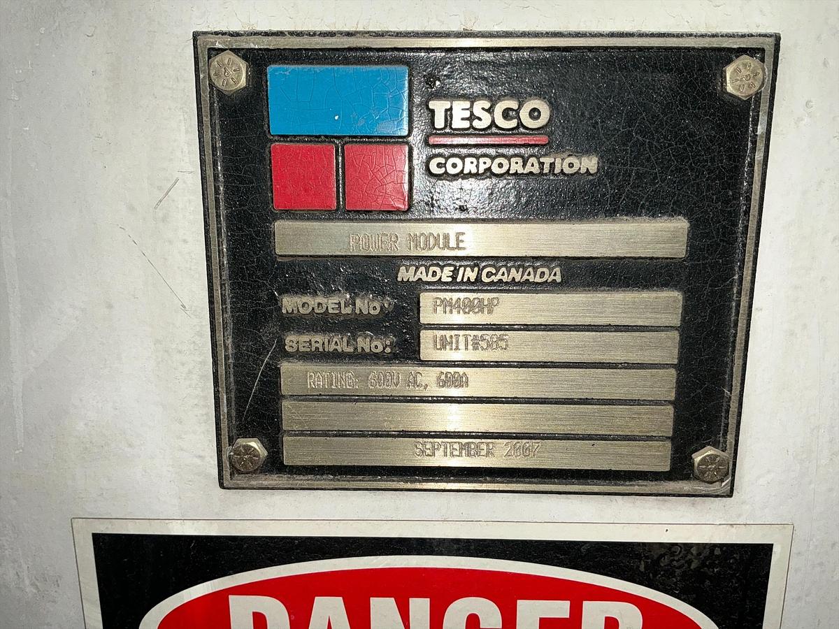 Used 2008 Tesco Top Drive Power House