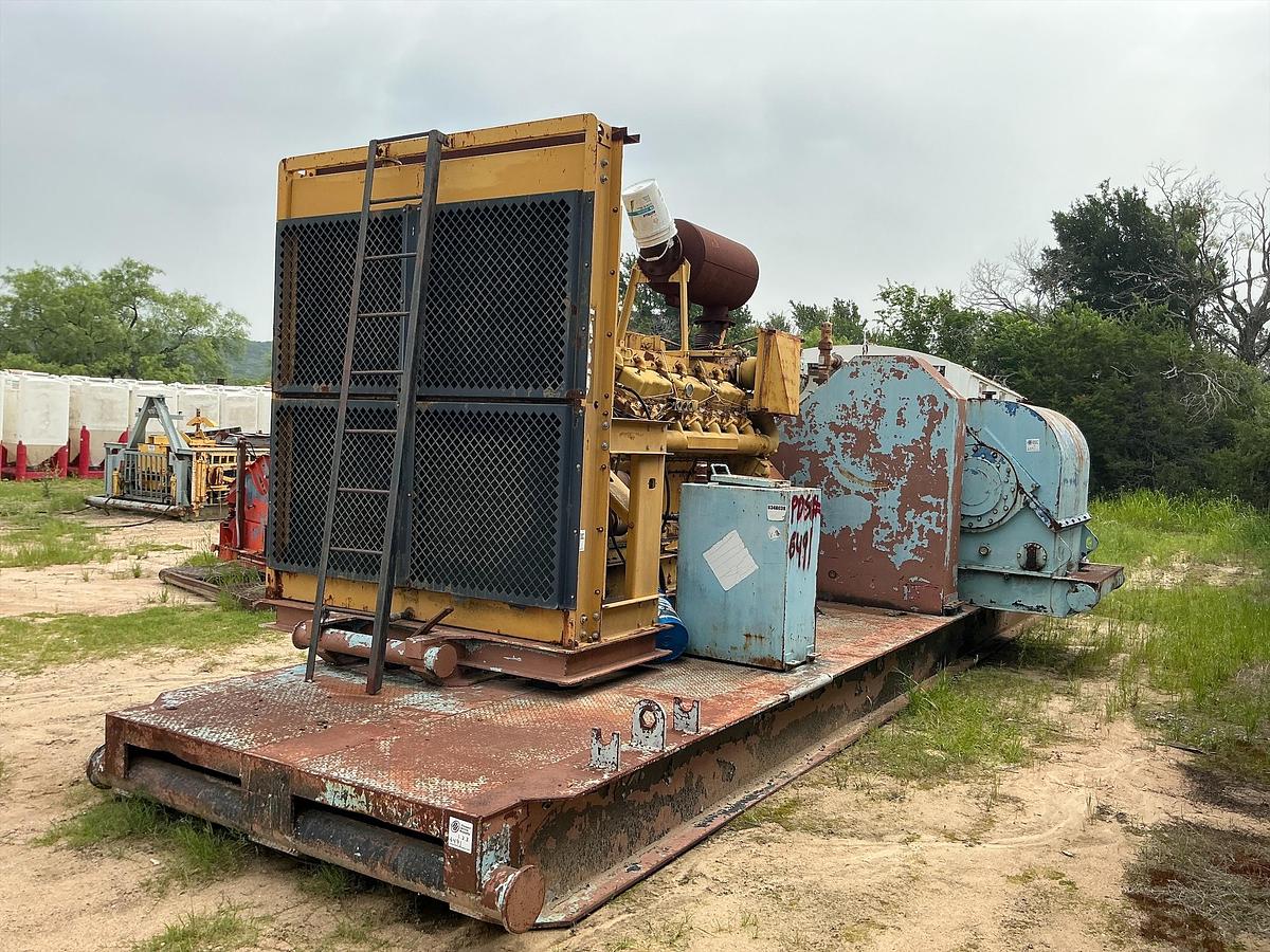 Used Mud Pump Skid 