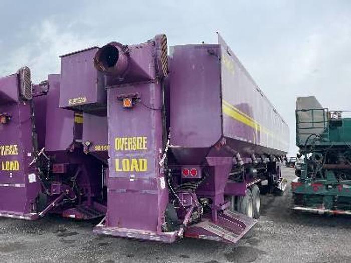 Used 2012 Convey 24 in x 56 ft Portable Unloading Trailer