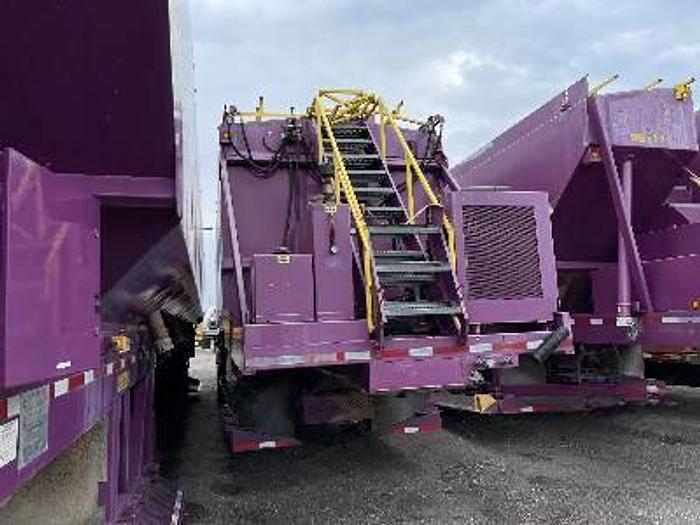 Used 2011 Convey  24 in x 45 ft Portable Transfer Trailer
