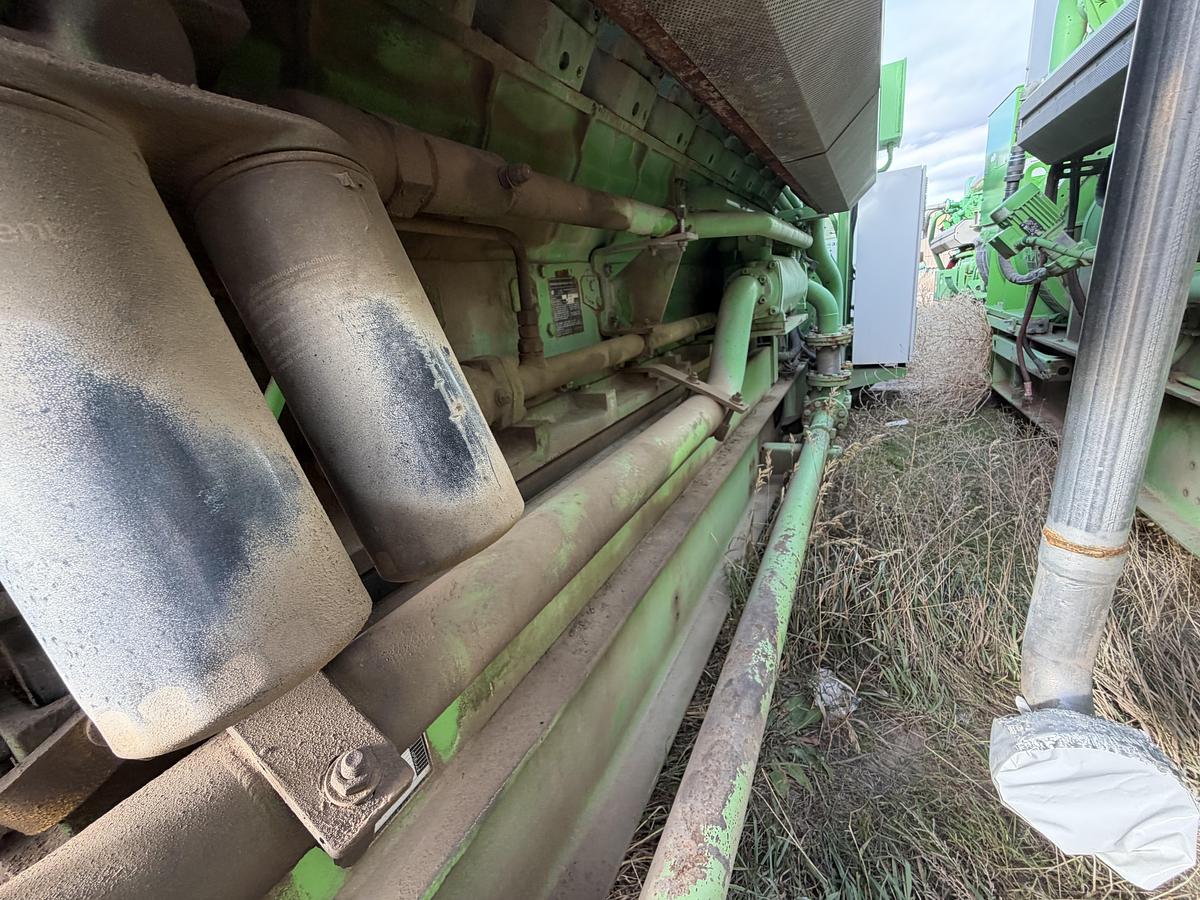 Used 2011 General Electric Jenbacher J320 Natural Gas Generator 1712KW