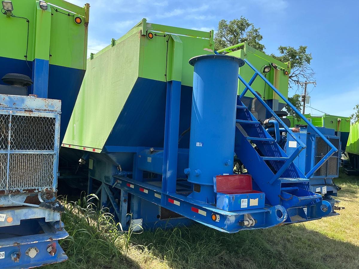 Used 2011 APPCO SAND KING FS-40 PORTABLE TRANSFER TRAILER