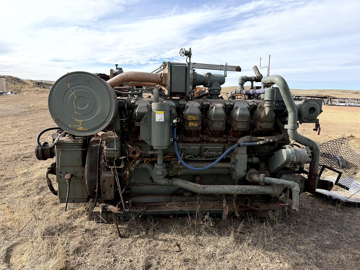 Used Cat G3512LE Natural Gas Engine 
