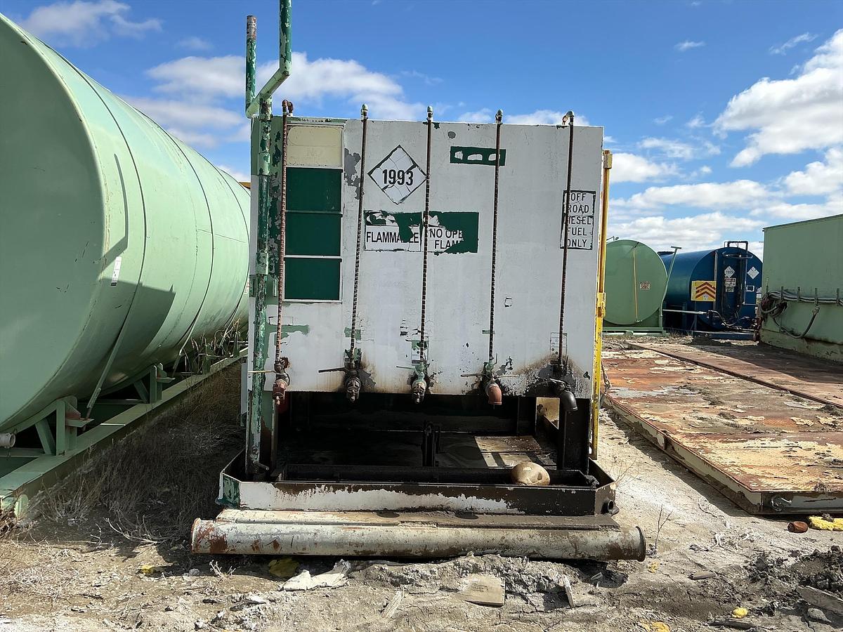 Used Welded Steel 15,000 Gallon Diesel Fuel Tank