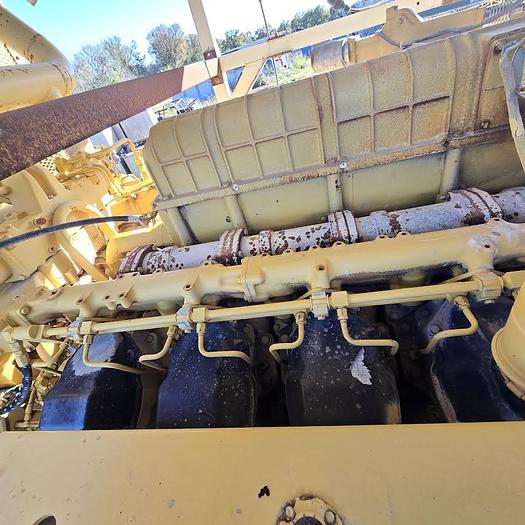 Used 2006 CAT 3512-B Diesel Engine with Kato 1204 kW Generator