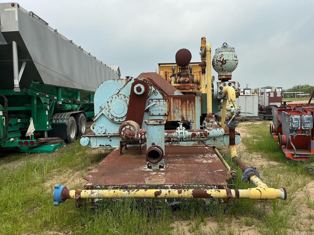 Used Mud Pump Skid