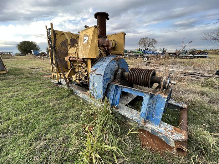 Used 1999 Cat 3412 Skid Mounted Engine