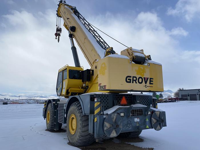 Used 2011 Grove RT890E Rough Terrain Crane