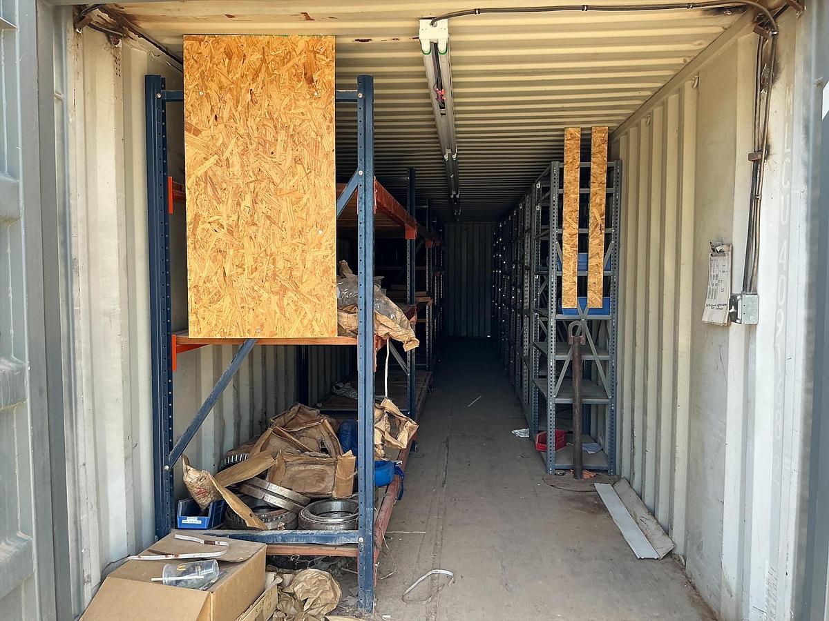 Used Connex Shelves 