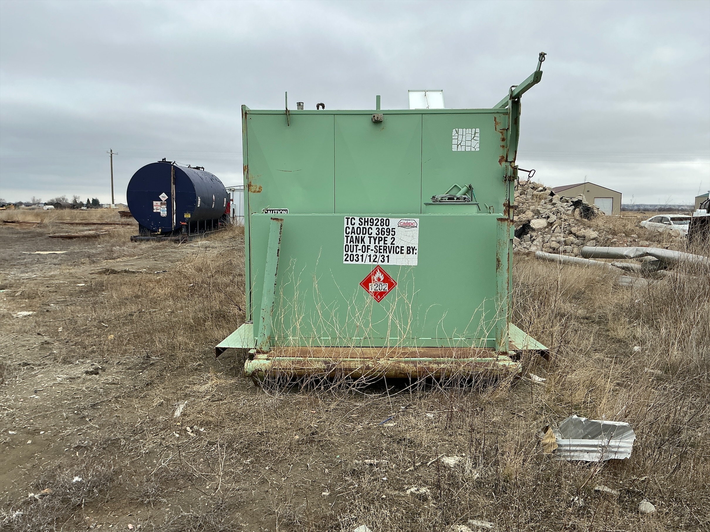 Used Welded Steel Gen Shed