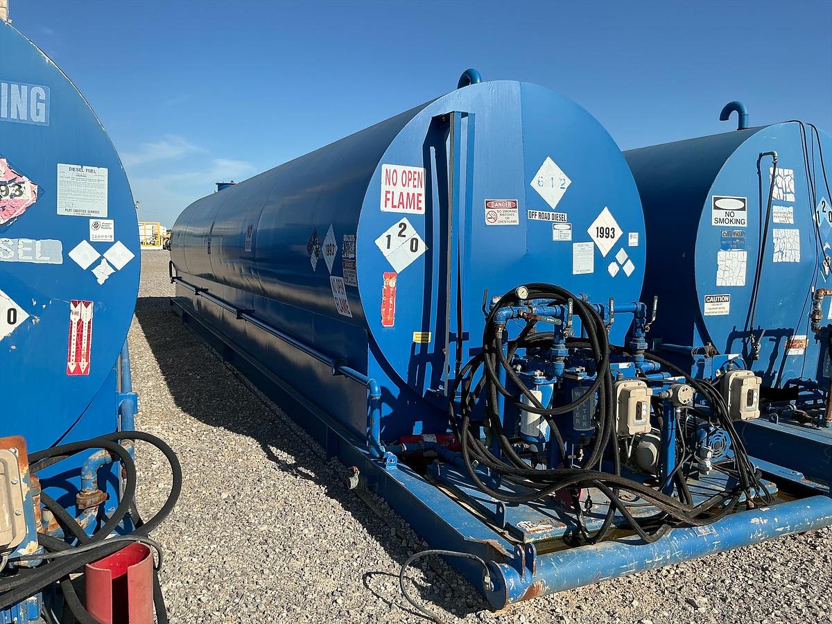 Used Welded Steel Fuel Tank H&P