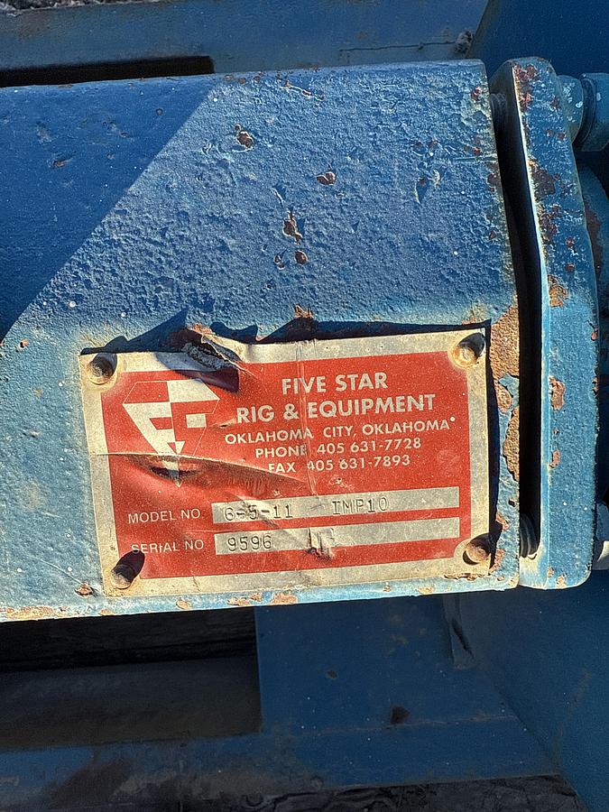 Used Five star rig equipment Fluid pump