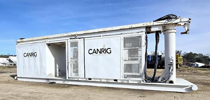 Used 2010 Canrig 1250AC-681 Top Drive with Frequency Cabinet