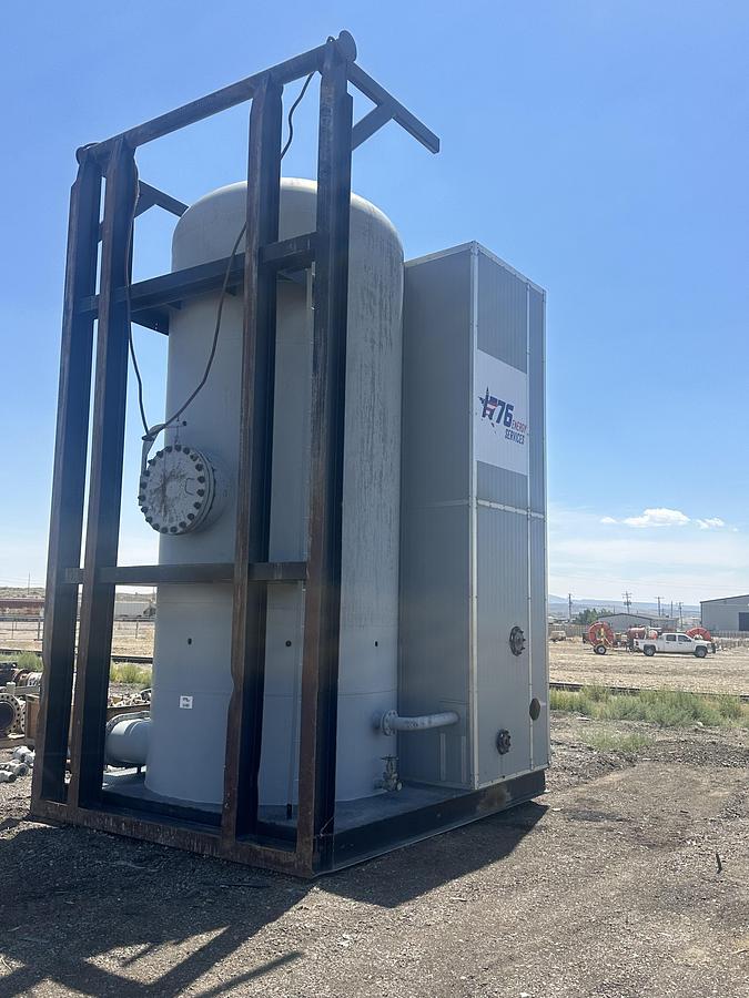 Used 2013 E.S FOX BRONCO 134 BBL PRESSURE TANK