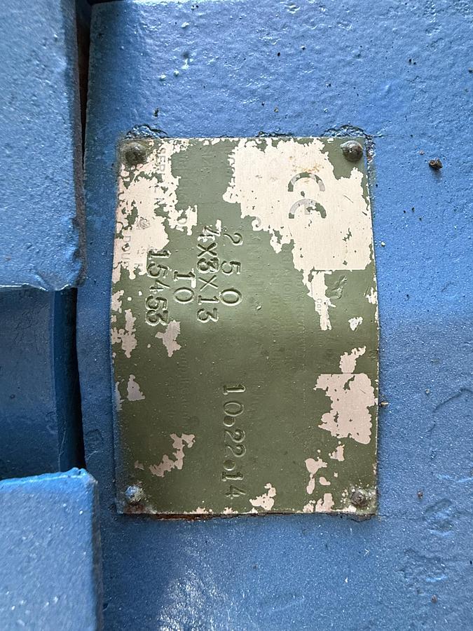 Used Double Life Centrifugal Pump 6X5X11