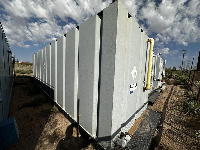 Used Skidded Fuel Tank 13,800 Gallon Diesel Tank