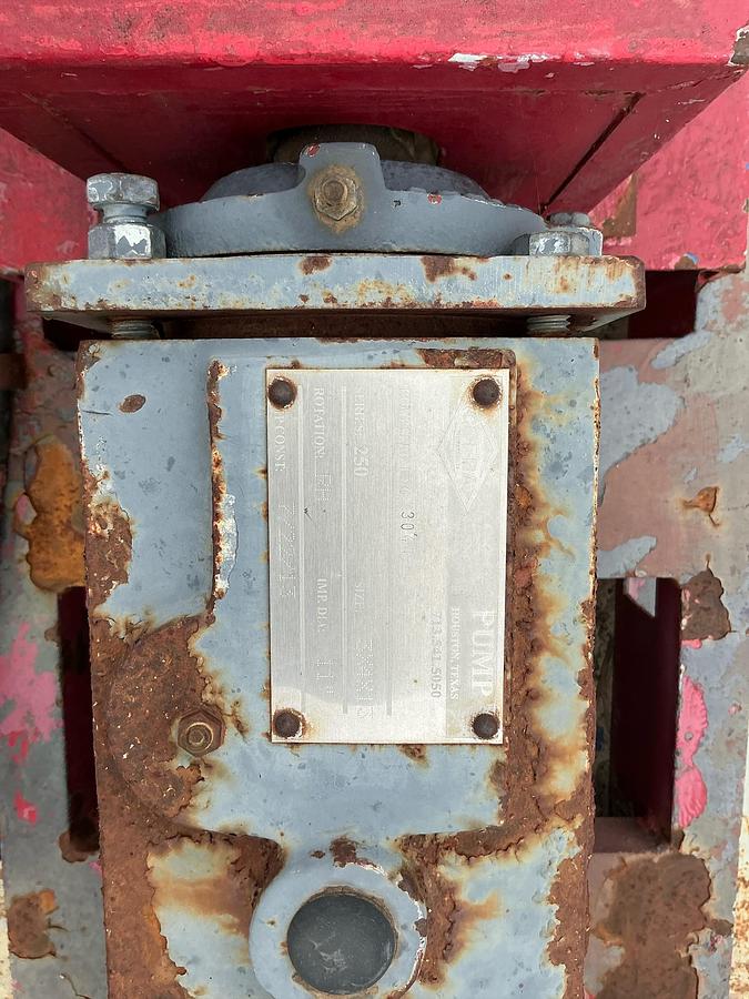 Used WCR Pump on Skid