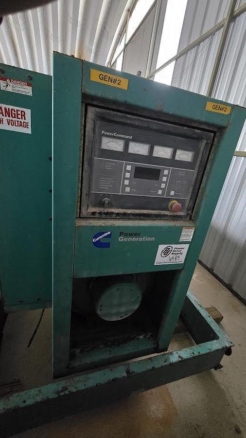 Used Cummins Powered Generator