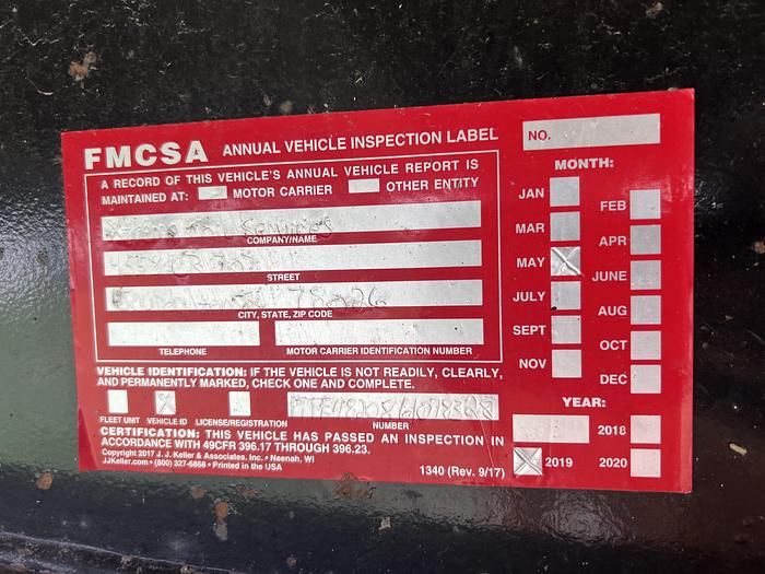 Used 2019 Transcraft 48' Step Deck