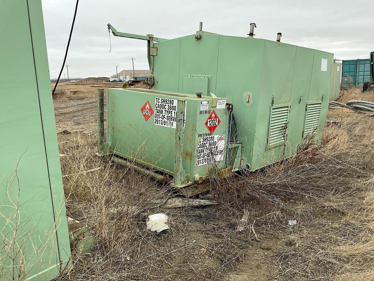 Used Welded Steel Gen Shed