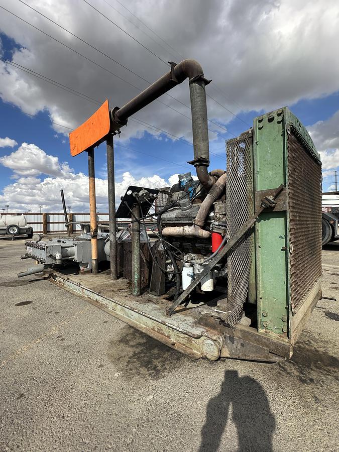 Used 1989 WEATHERFORD WBT 150 High pressure water pump