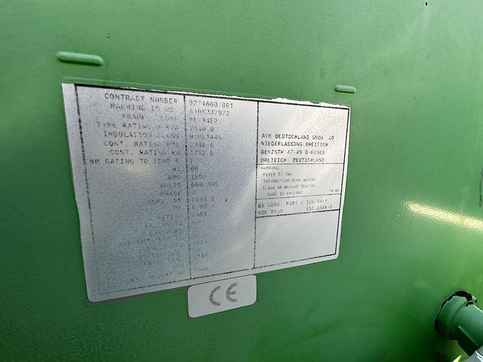 Used 2011 General Electric, Jenbacher J 320 GS Natural Gas Generator