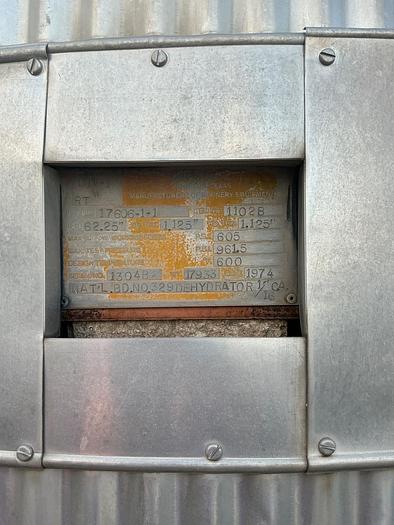 Used 62" x 25' x 605PSI, Dehy Tower