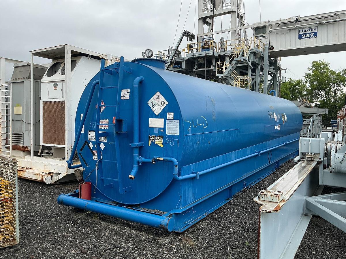 Used Fuel Tank, Welded Steel, H&P