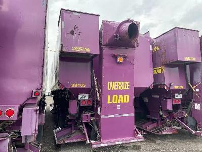 Used 2012 Convey All, Sand King 24 in x 56 ft Portable Unloading Trailer