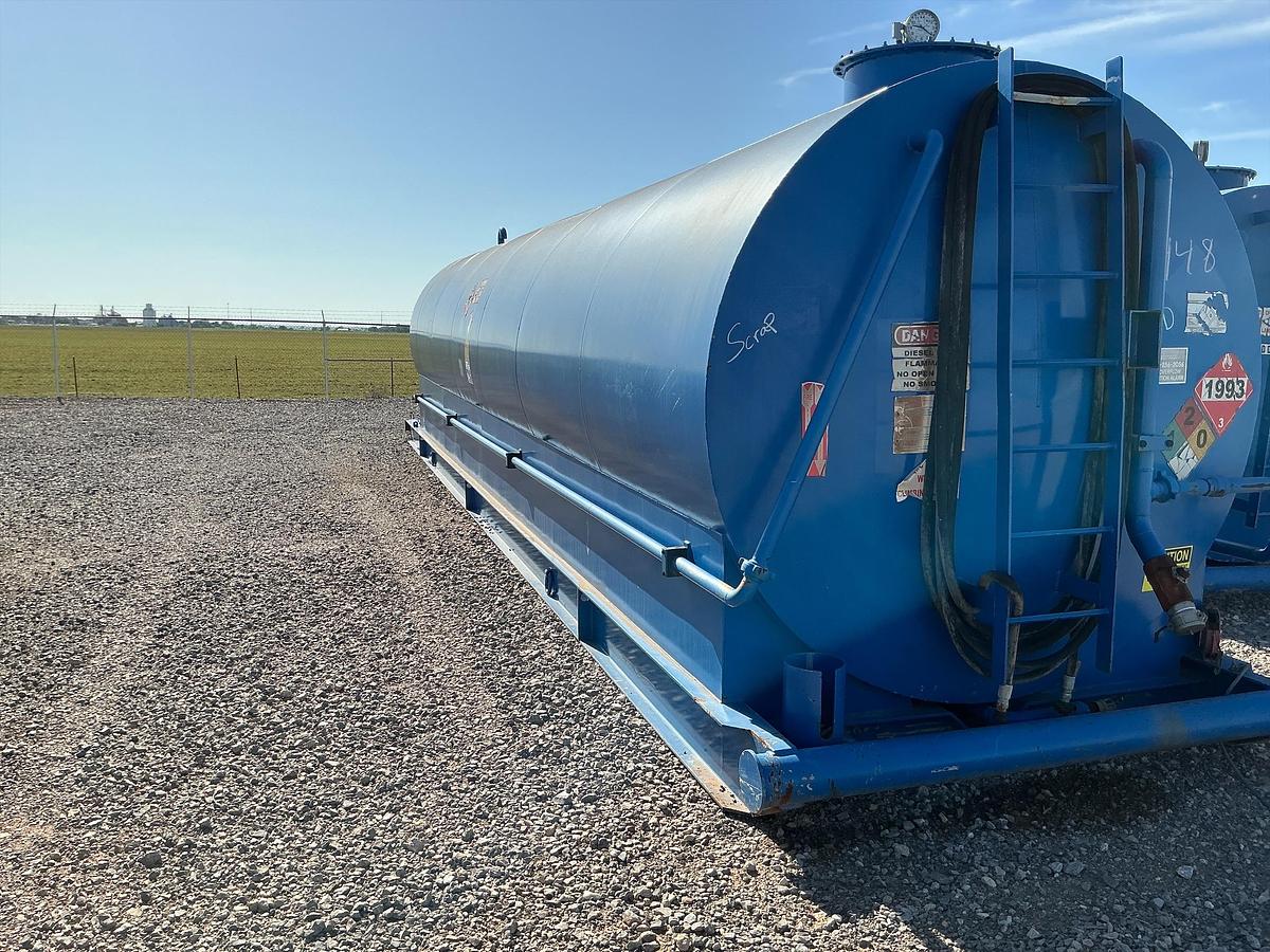 Used Welded Steel Fuel Tank H&P