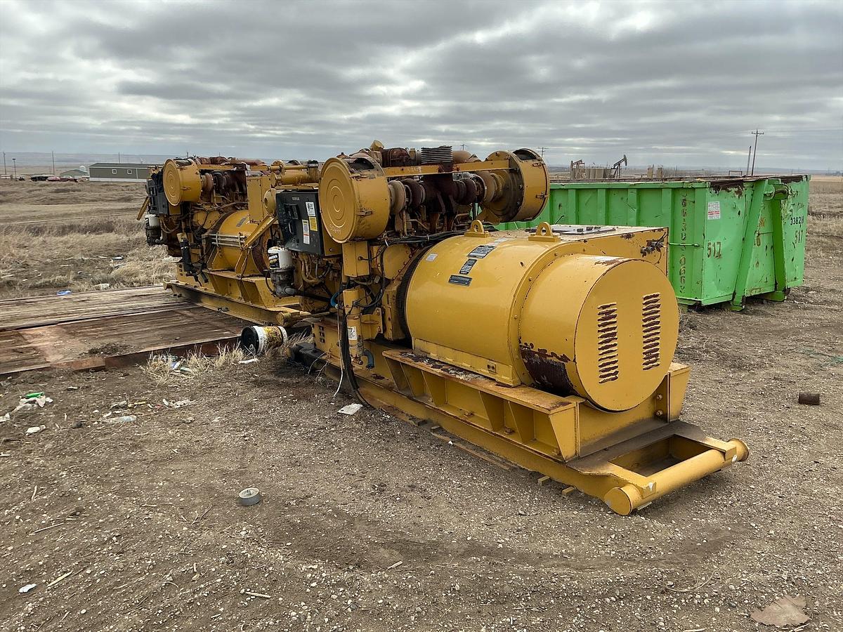 Used 2001 Cat 3508-B 800KW Generator