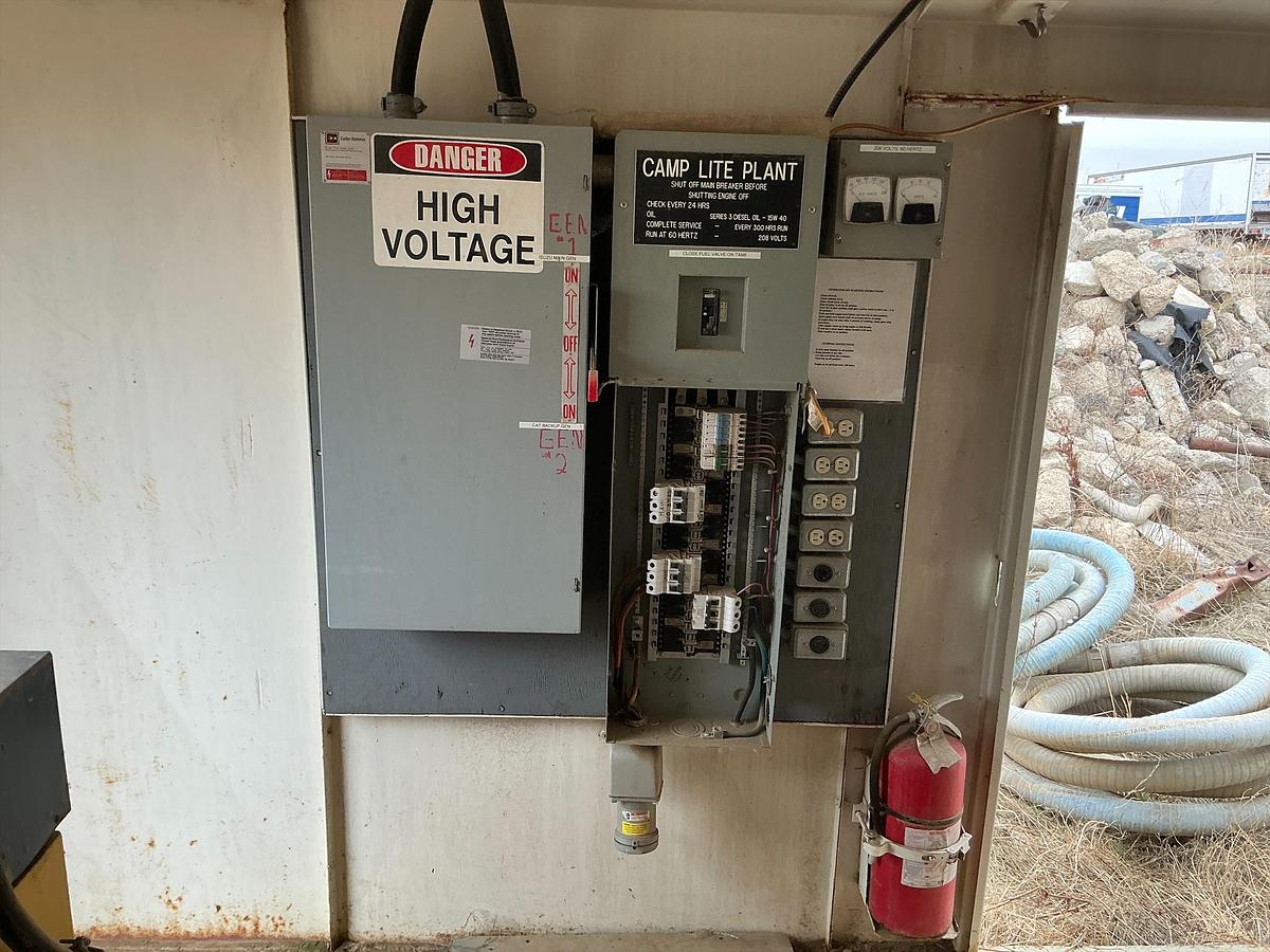 Used Welded Steed Generator Shed