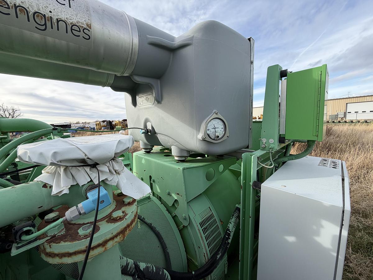 Used 2010 General Electric Jenbacher JGS 320 GS Natural Gas Generator 1712KW