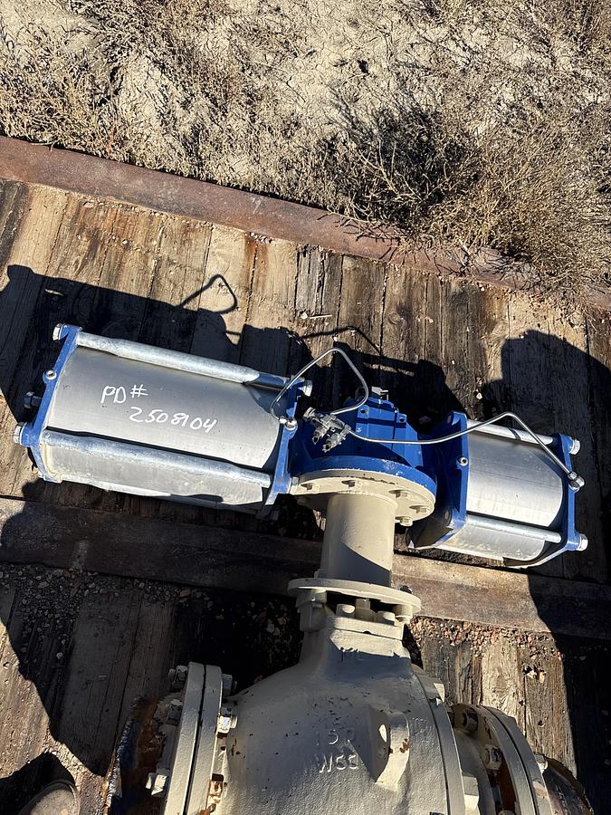 Used Morin Rotary actuator B-740U-S080